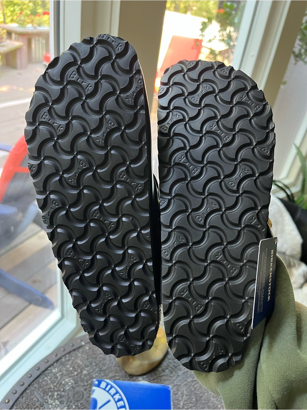 BIRKENSTOCK BOSTON BRAIDED CLOGS IN BLACK 38 7 - Picture 11 of 11